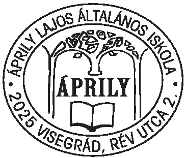 Visegrádi Áprily Lajos Általános Iskola, Alapfokú Művészeti Iskola logo